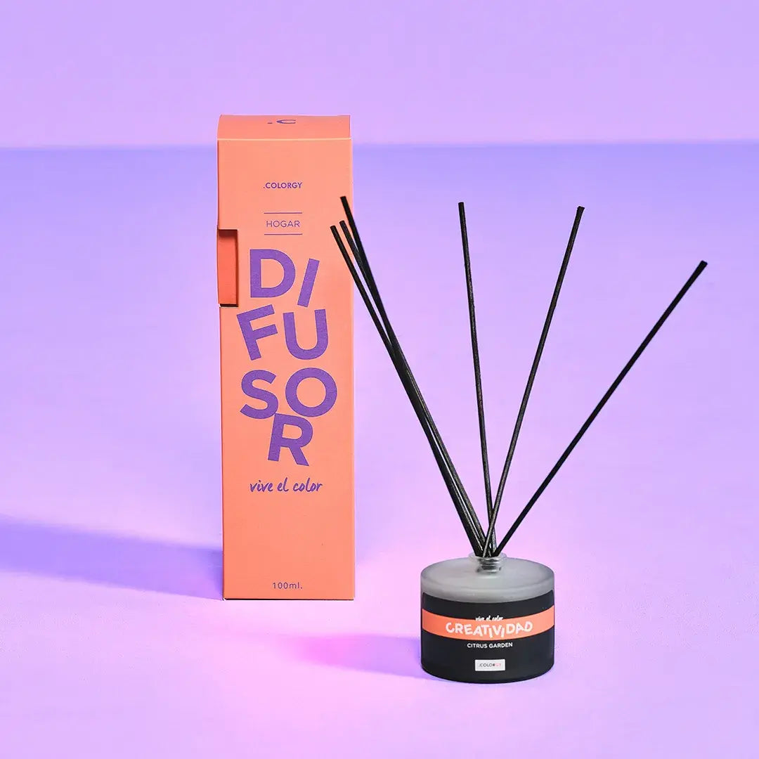 DIFUSOR CREATIVIDAD / Fragancia Citrus Garden